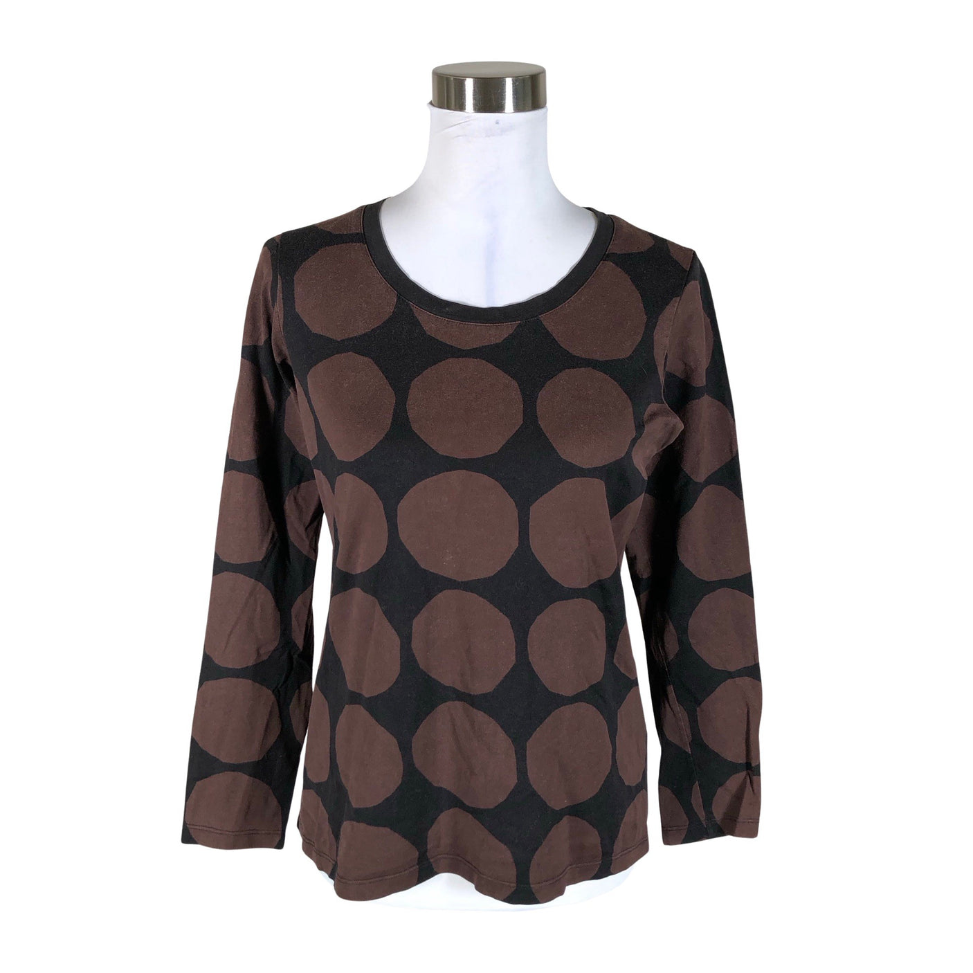 Unisex Marimekko - Trikotaažist pluus, suurus 38 - Pruun (1)