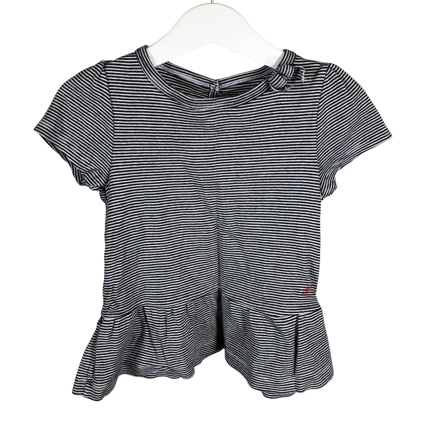 Unisex Petit Bateau - Trikotaažist tuunika, suurus 104 - 110 - Must (1)