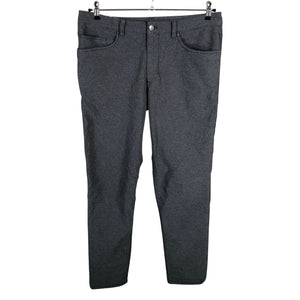Unisex Lululemon - Mittevenivad püksid, suurus W34 - Hall (1)