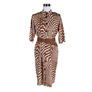 Unisex Marimekko - Mitteveniv kleit, suurus 38 - Pruun (1)