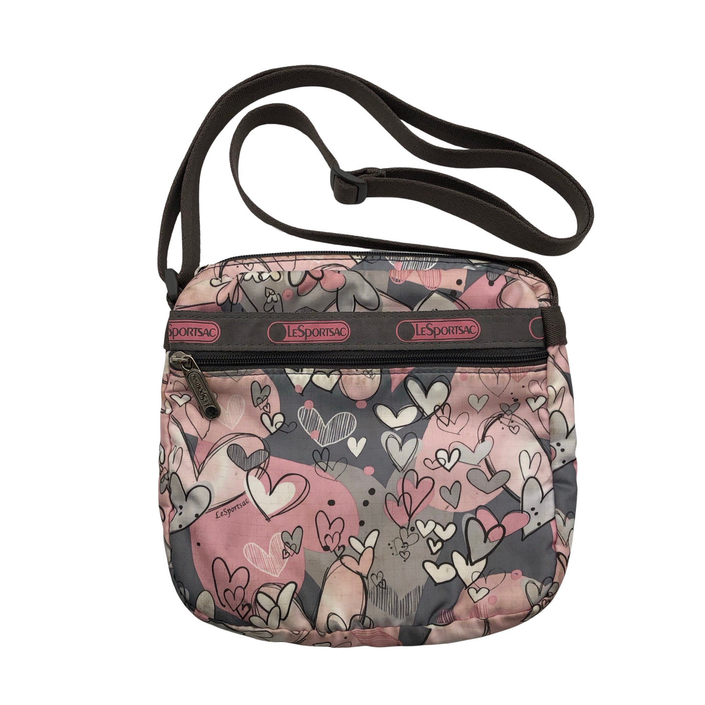 Unisex Le Sportsac - Õlakott, suurus Midi - Heleroosa (1)