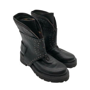 Unisex Felmini - Poolsaapad, suurus 37 - Must (3)