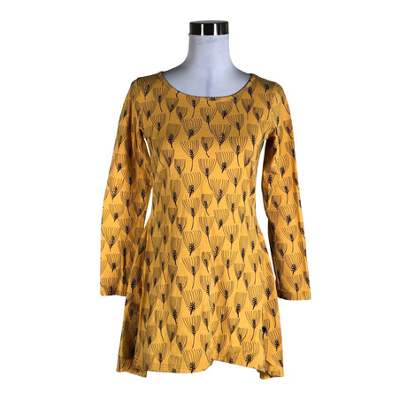 Unisex PaaPii - Trikotaažist tuunika, suurus 36 - Kollane ()