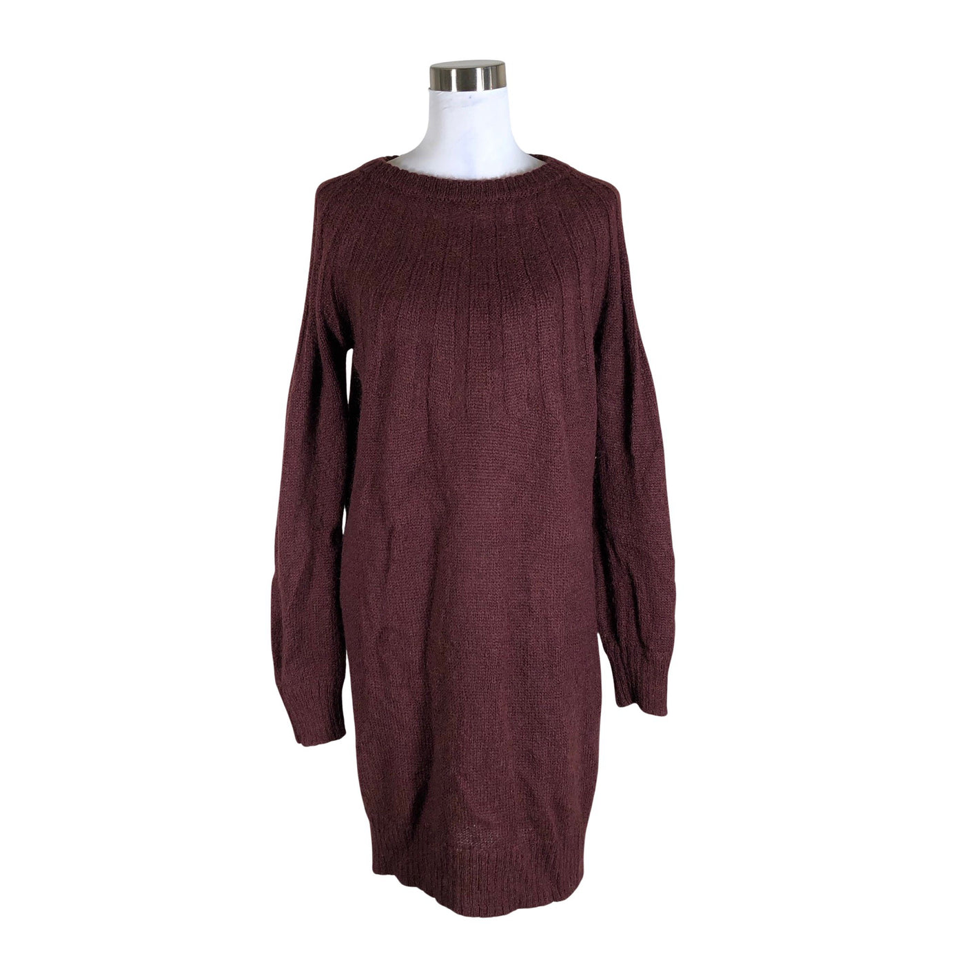 Unisex Nanso - Kootud kleit, suurus 38 - Veinipunane (1)