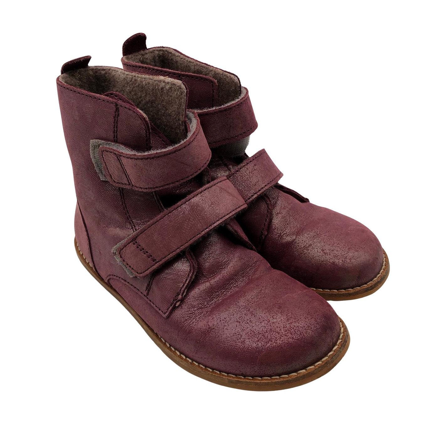Unisex Bundgaard - Poolsaapad, suurus 33 - Veinipunane (2)