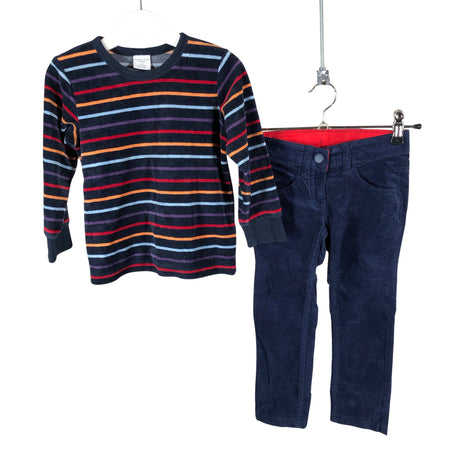 Unisex Polarn O. Pyret - Dressikangast pluus, suurus 92 - 98 - Sinine ()