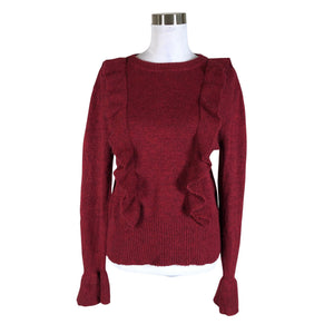 Unisex mbyM - Kampsun, suurus 40 - Veinipunane (1)