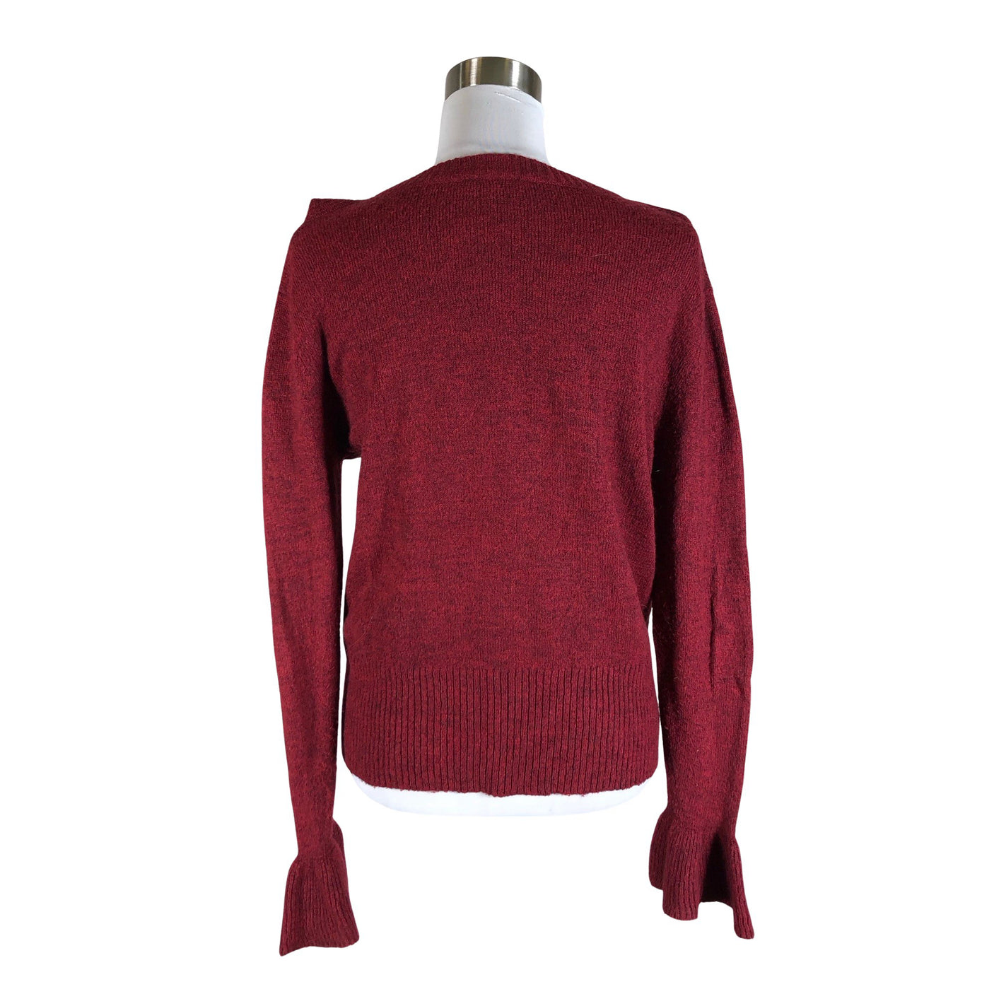 Unisex mbyM - Kampsun, suurus 40 - Veinipunane (2)