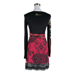 Unisex Desigual - Trikotaažist kleit, suurus 36 - Must (2)