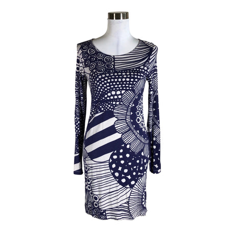 Unisex Marimekko - Trikotaažist kleit, suurus 38 - Sinine ()