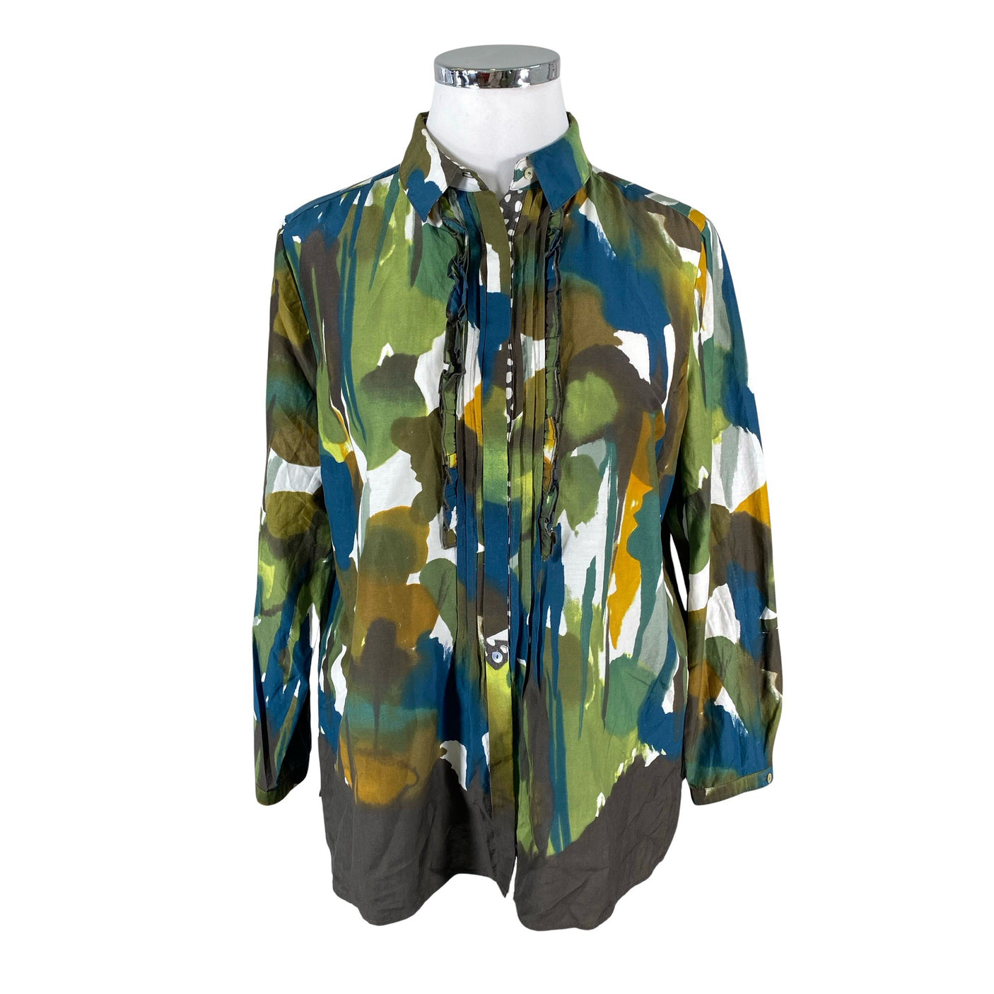Unisex Frank Walder - Pluus, suurus 46 - Roheline (1)