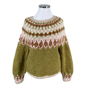 Unisex Handmade - Kampsun, suurus 44 - Roheline (1)