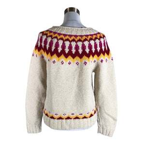 Unisex Handmade - Kampsun, suurus 38 - Looduslik valge (2)