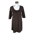 Unisex InWear - Kootud kleit, suurus 38 - Pruun ()