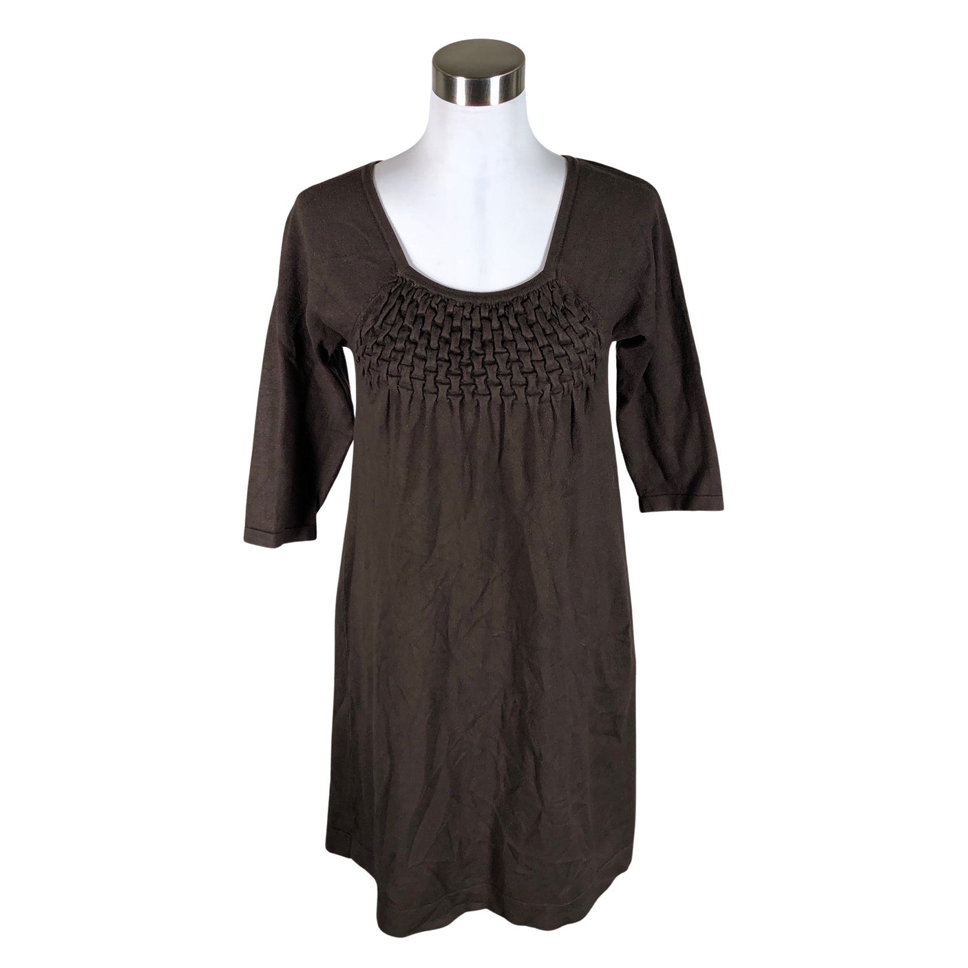 Unisex InWear - Kootud kleit, suurus 38 - Pruun (1)