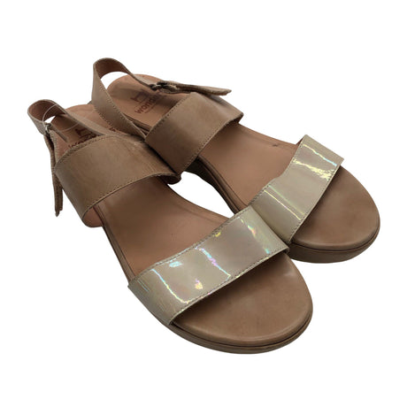 Unisex Wonders - Kiilkontsaga rihmikud, suurus 40 - Pruun (2)