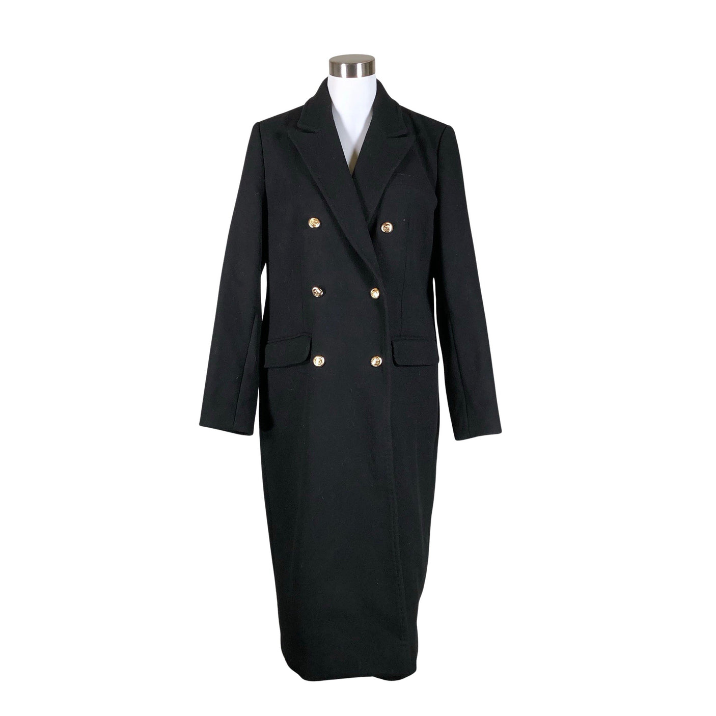 Unisex Rue de Femme - Villane mantel, suurus 38 - Must (1)