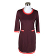 Unisex Boden - Trikotaažist kleit, suurus 40 - Veinipunane ()