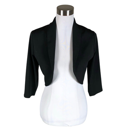 Unisex S.T.I - Trikotaažist boolero, suurus 38 - Must ()