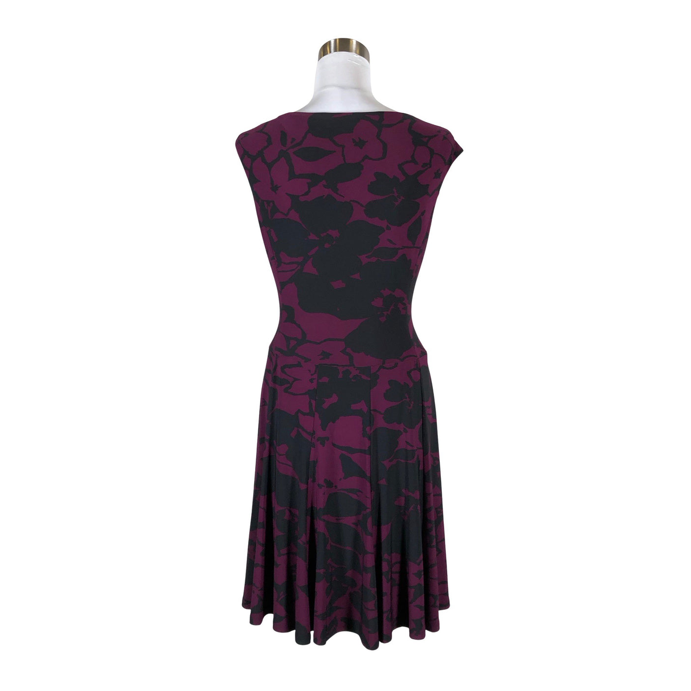 Unisex Lauren Ralph Lauren - Trikotaažist kleit, suurus 38 - Veinipunane (2)