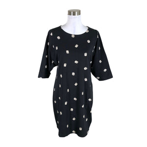 Unisex Pikkuset - Trikotaažist kleit, suurus 36 - Must (1)