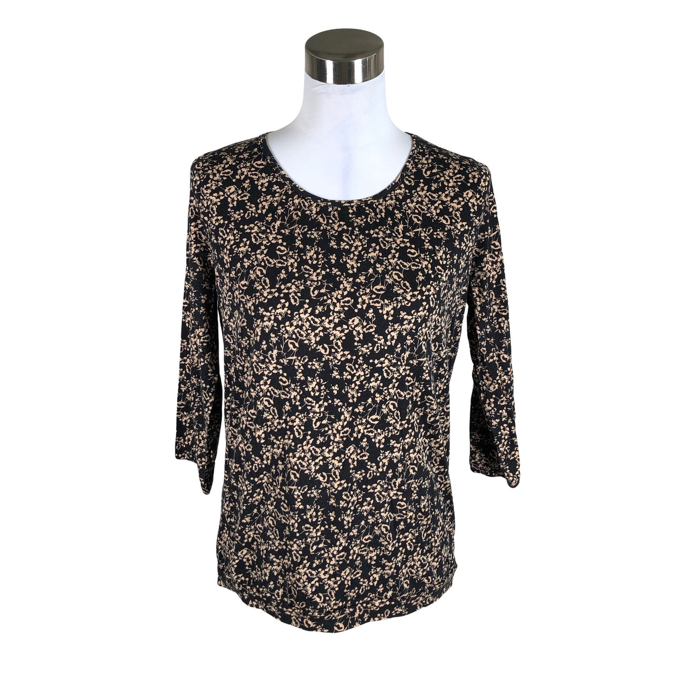 Unisex Soyaconcept - Trikotaažist pluus, suurus 38 - Must (1)