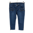 Unisex Free Quent - Teksast poolpikad püksid, suurus 38 - Must ()