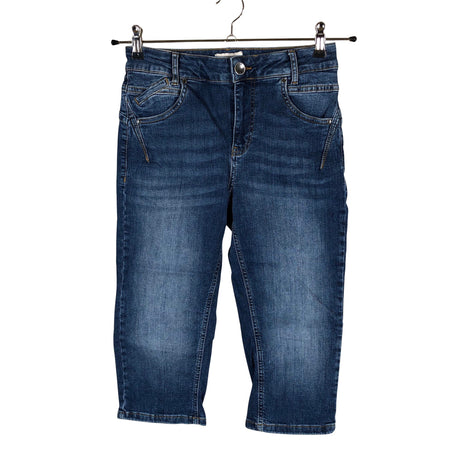 Unisex Pulz Jeans - Teksast poolpikad püksid, suurus W29 - Sinine ()