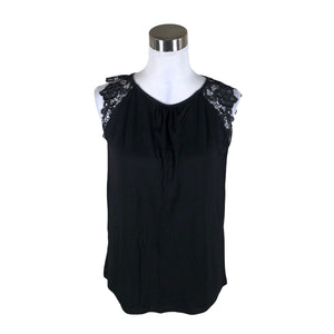Unisex Soyaconcept - Trikotaažist topp, suurus 38 - Must (1)