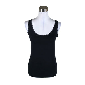 Unisex Esprit - Trikotaažist topp, suurus 38 - Must (1)