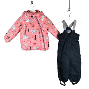 Unisex Tokka Tribe - Talveriided, suurus 86 - 92 - Heleroosa (1)