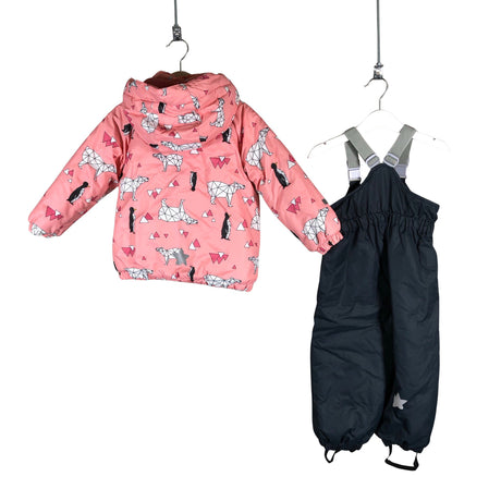 Unisex Tokka Tribe - Talveriided, suurus 86 - 92 - Heleroosa (2)