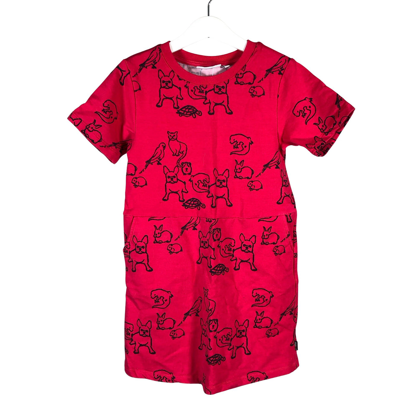 Unisex me&i - Dressikangast kleit, suurus 134 - 140 - Roosa (1)