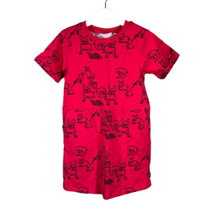 Unisex me&i - Dressikangast kleit, suurus 134 - 140 - Roosa (1)