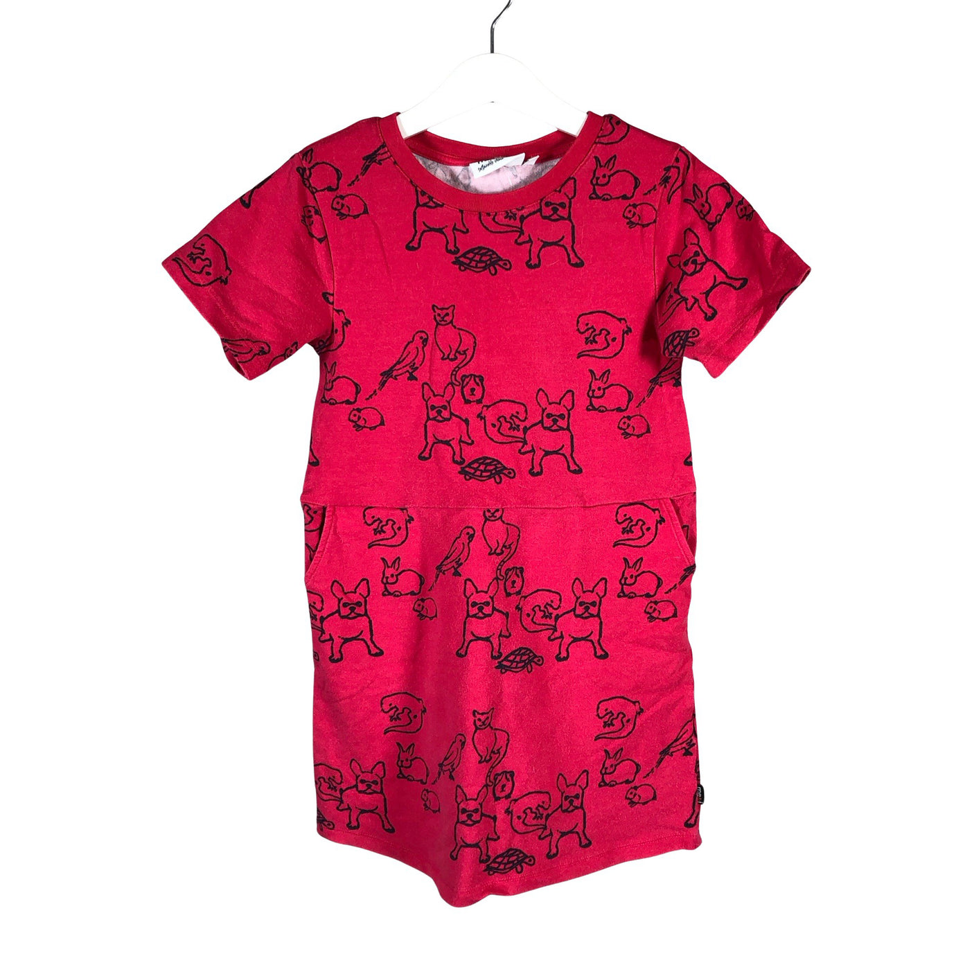 Unisex me&i - Dressikangast kleit, suurus 134 - 140 - Roosa (1)