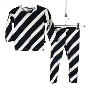 Unisex Papu - Trikotaažist pluus, suurus 86 - 92 - Must (1)