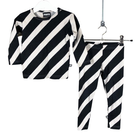 Unisex Papu - Trikotaažist pluus, suurus 86 - 92 - Must ()