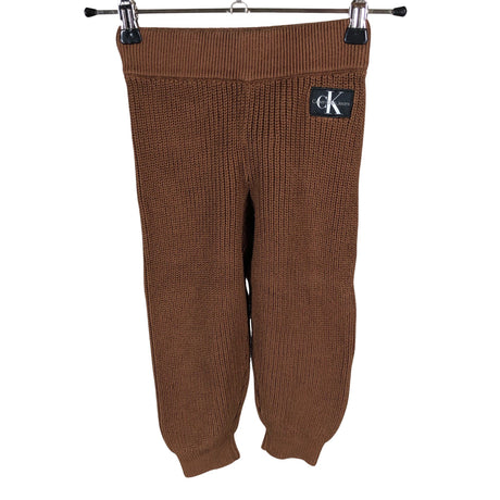 Unisex Calvin Klein - Trikotaažist püksid, suurus 80 - 86 - Pruun ()