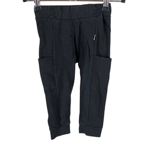 Unisex Papu - Trikotaažist püksid, suurus 74 - 80 - Must (1)