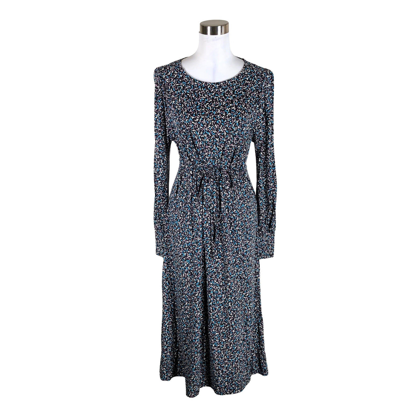 Unisex Nanso - Trikotaažist kleit, suurus 40 - Must (1)