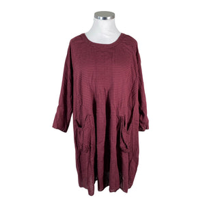 Unisex Gudrun Sjöden - Mitteveniv tuunika, suurus 48 - Veinipunane (1)