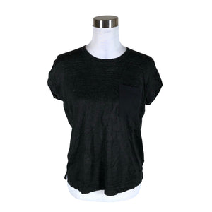 Unisex Tommy Hilfiger - Lühikeste käistega pluus, suurus 36 - Must (1)