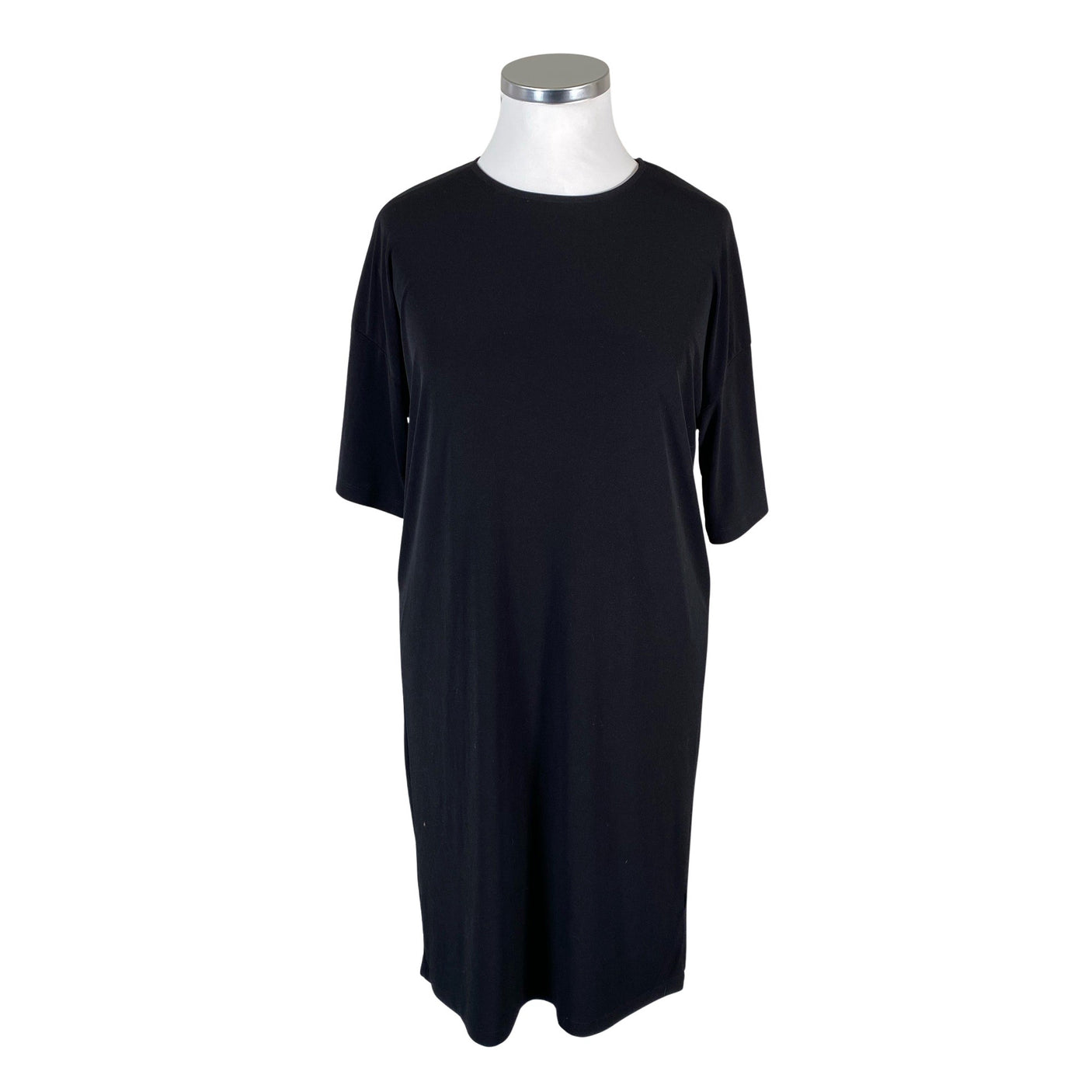 Unisex Lindex - Trikotaažist kleit, suurus 42 - Must (1)