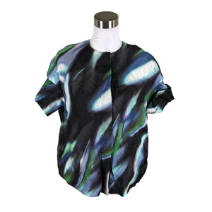 Unisex COS - Lühikeste käistega pluus, suurus 34 - Must (1)