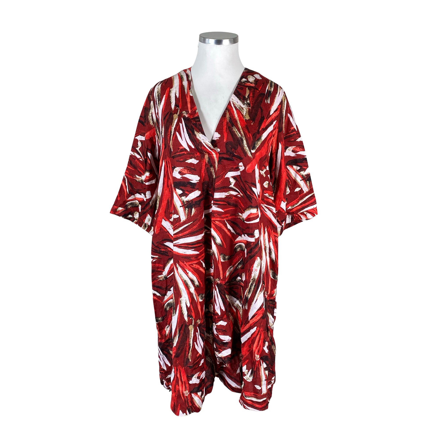 Unisex Gerry Weber - Mitteveniv kleit, suurus 44 - Punane (1)