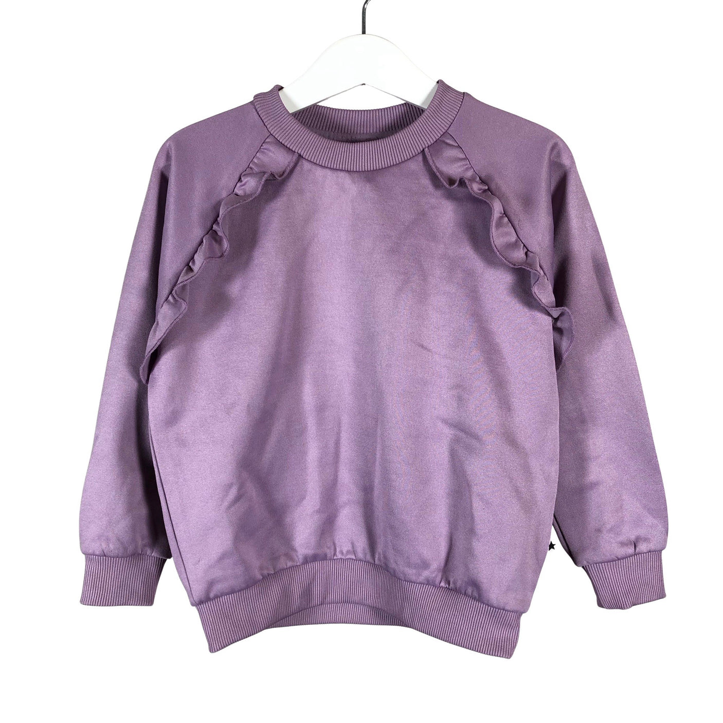 Unisex Molo Kids - Trikotaažist pluus, suurus 104 - 110 - Lilla (1)