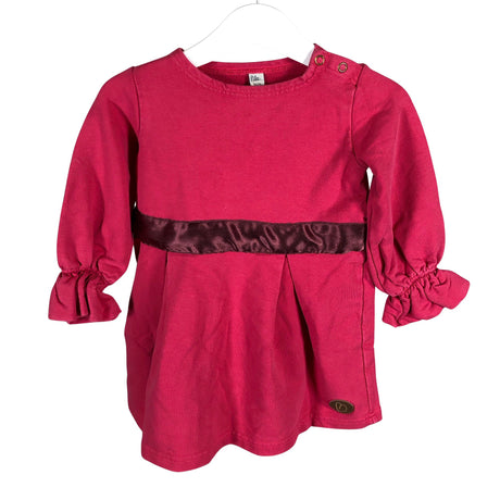 Unisex Blaa - Dressikangast kleit, suurus 86 - 92 - Punane ()