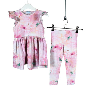 Unisex Pop & Co Helsinki - Trikotaažist kleit, suurus 92 - 98 - Heleroosa (1)
