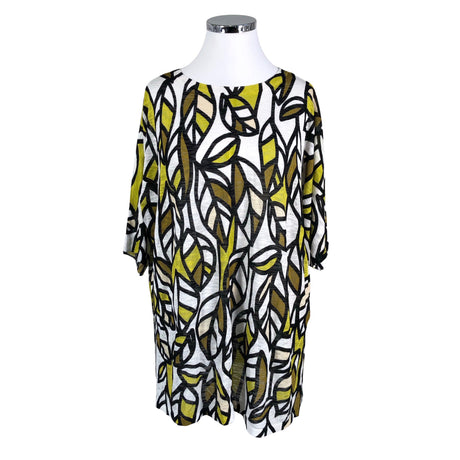 Unisex Samoon - Kootud tuunika, suurus 52 - Kollane ()