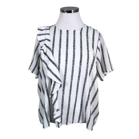 Unisex Marks&Spencer - Lühikeste käistega pluus, suurus 50 - Valge ()